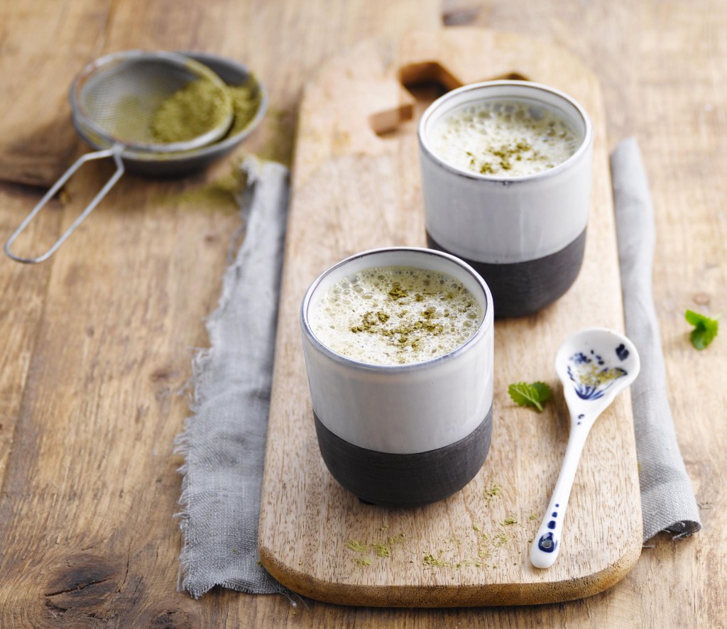 Thé latte vert
