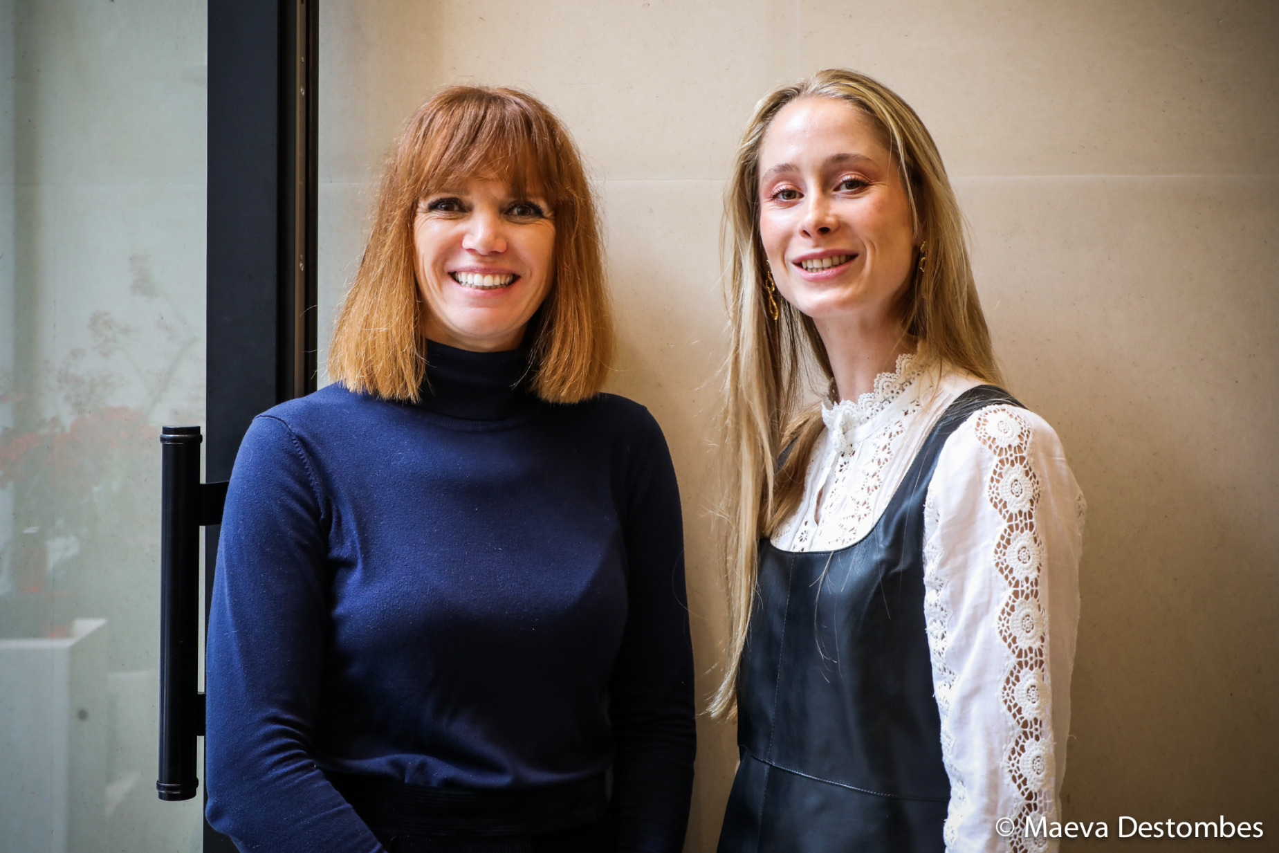 Amélie Bourgeois, co-creator of Flair Paris, an independent fragrance creation studio, and Margaux Le Paih Guerin, nose at Flair Paris, are the two perfumers who have reworked Rouge Smoking into a more intense version, Rouge Smoking Extrait. Amélie is the creator of the first fragrance. Paris, France, November 6, 2024.Amélie Bourgeois, co-créatrice de Flair Paris, studio indépendant de création de parfums, et Margaux Le Paih Guerin, nez chez Flair Paris sont les deux parfumeuses qui ont retravaillé Rouge Smoking pour en faire une version plus intense, Rouge Smoking Extrait. Amélie est la créatrice du premier parfum. À Paris, France, le 6 novembre 2024.