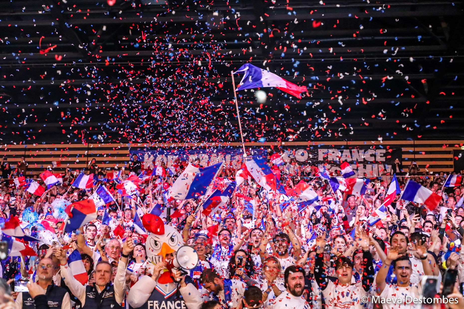 Les supporters français au Bocuse d'Or 2025.