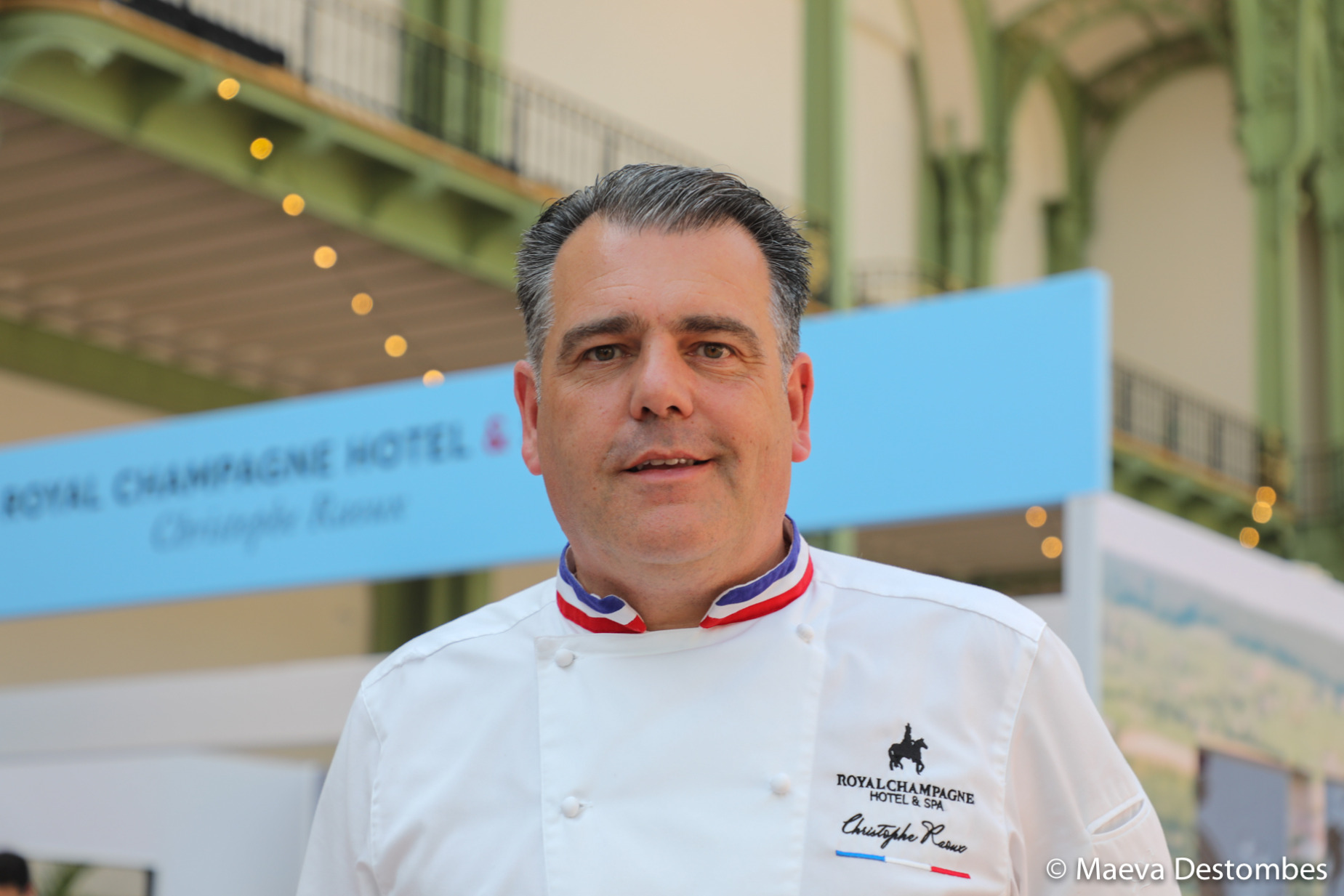 Christophe Raoux, chef du Royal Champagne Hotel & Spa à Champillon.